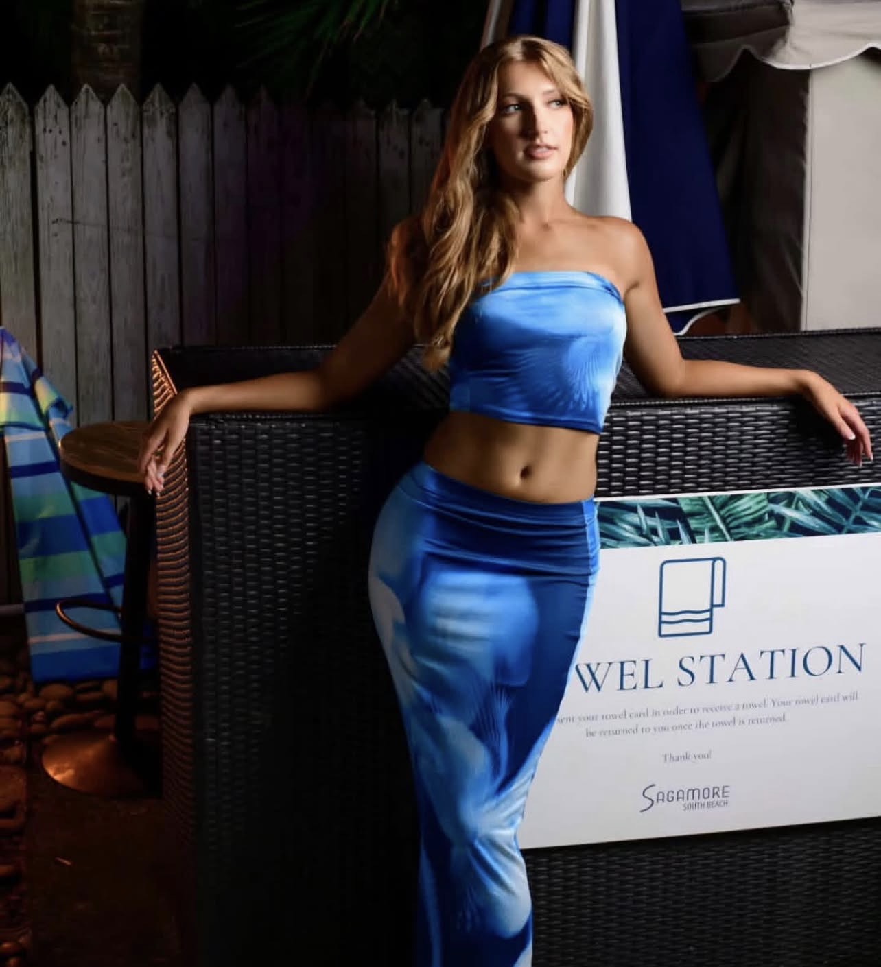 Model at an event appearance